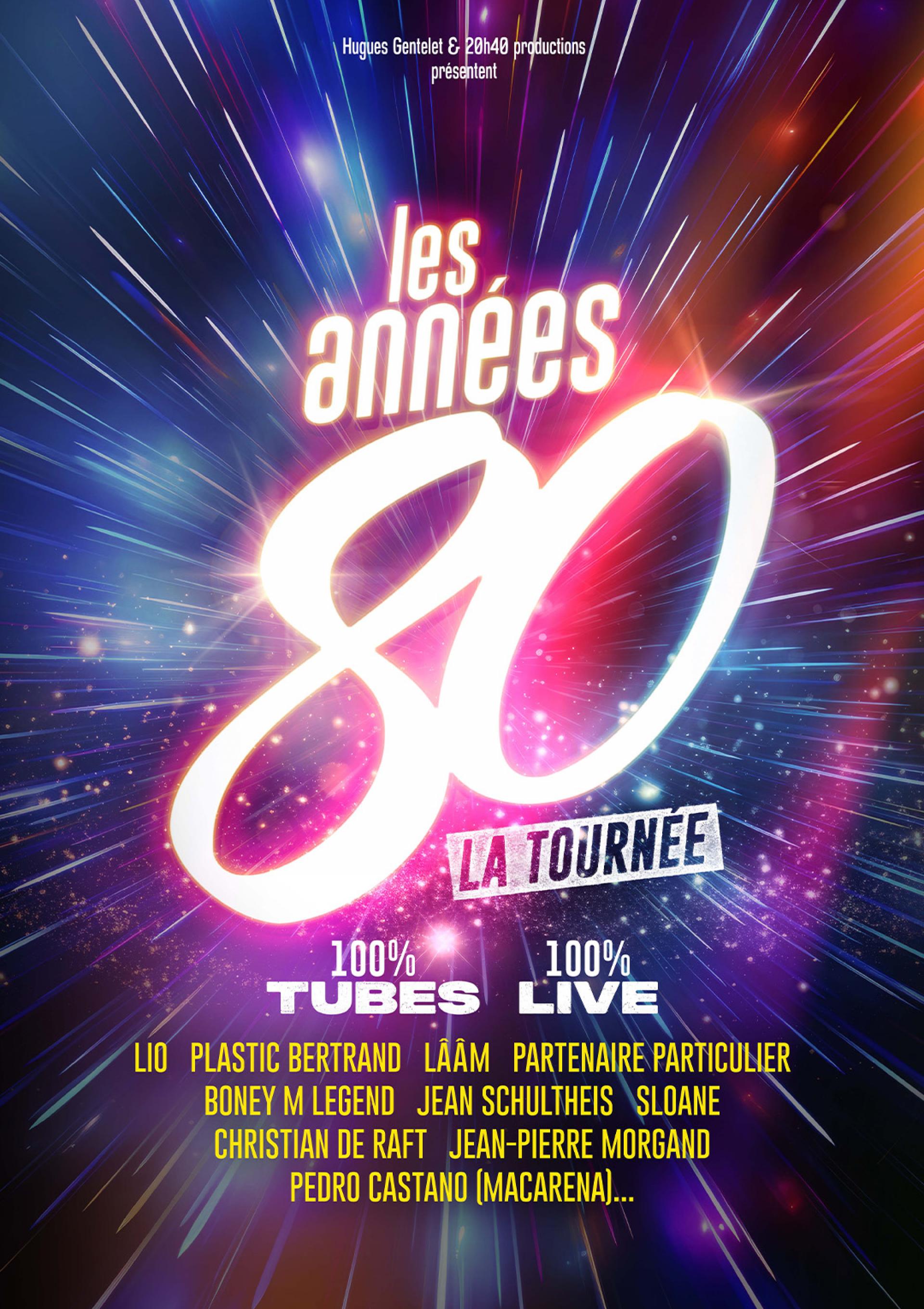 LES ANNEES 80, LA TOURNEE